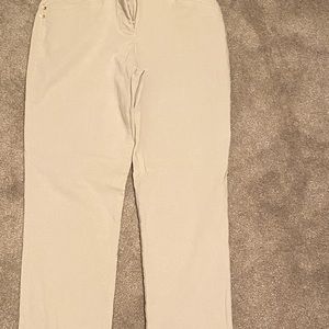 White jeans from JM collection from Macy’s